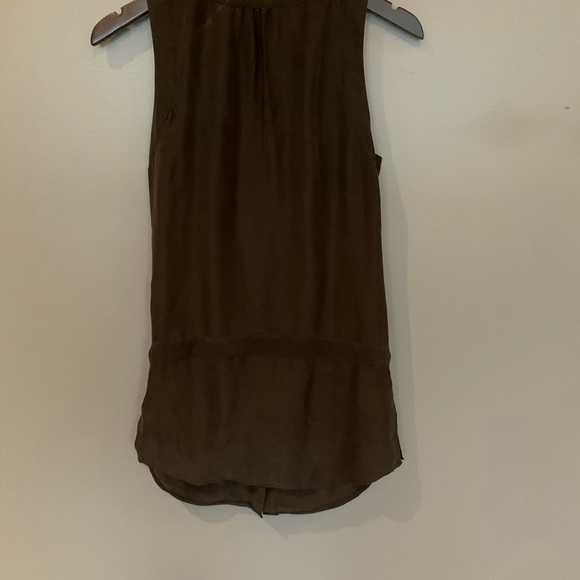 BEBE Silk Button Blouse Black Size Small - Picture 2 of 2